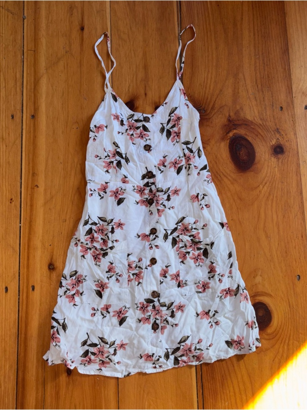 Garage Floral Lace Overlay Dress Size Small Boho Cottagecore